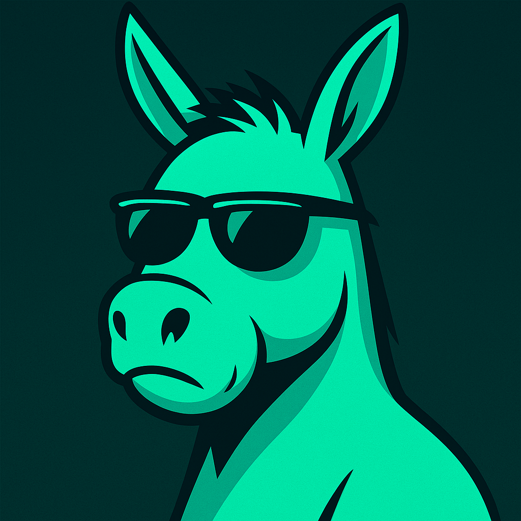 If you see a donkey moonwalking, don't ask—just ape.
